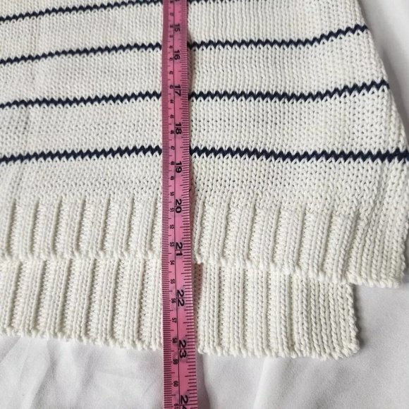 Madewell Women's Size Medium Striped Melina Top Shirt Sleeveless - Picture 8 of 9